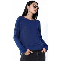 Busem Women's Viscose Blend Sweater in Cobalt | Size: Large