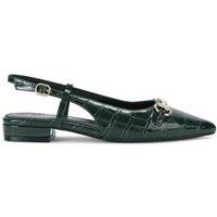 Carvela Women's 'Valentina Loafer' Croc Print Sandals in Green | Size: 5