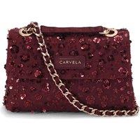 Carvela Women's 'Rosa Chain Shoulder' Bag in Red
