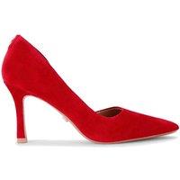 Carvela Women's 'Corletta D Orsay' Suede Heels in Red | Size: 3