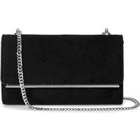 Miss KG Women's 'Adina Clutch' Suedette Bag in Black