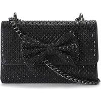 Miss KG Women's 'Tilly Jewel Bow Clutch' Bag in Black