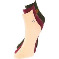 WOVCOR Women's 3 Pack Cotton Animal Embroidered Knit Crew Socks