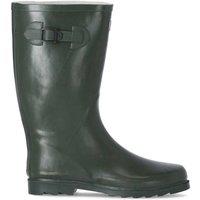 Trespass Men's Rn X Waterproof Rubber Wellington Boots in Dark Green | Size: 6