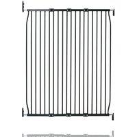 Safetots Extra Tall Natural Screw Fit Baby Gate Screw Fit Baby Gate 100cm Tall in Black | Size: 100 cm - 110 cm