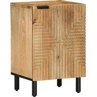 Berkfield Home Bathroom Cabinet Brown 38x33.5x58 cm Solid Wood Mango