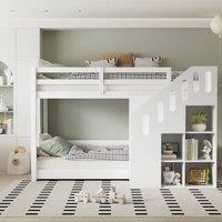 Rolipo Furniture/Beds in White | Size: Double