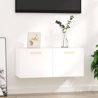 Berkfield Home Wall Cabinet White 80x35x36.5 cm Engineered Wood