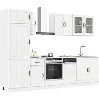Berkfield Home 8 Piece Kitchen Cabinet Set Kalmar White Engineered Wood