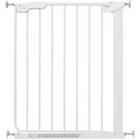 Safetots Super Narrow Baby Gate Pressure Fit Baby Gate in White | Size: 66.5 cm - 74 cm