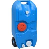 Berkfield Home Wheeled Water Tank for Camping 40 L Blue