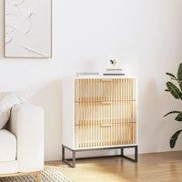 Berkfield Home Sideboard White 60x30x75 cm Engineered Wood | Size: 60 x 30 x 75 cm