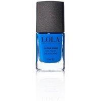 Lola Women's Nail Polish 10 Free Formula 11ml Pebbles 012 - French Bistre in Malibu Blue