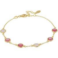 Latelita Women's Sardinia Bracelet Gold The Pinks in Pink