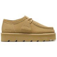 Clarks Men's Meare Walla Maple Suede Wallabee in Brown | Size: 7-Standard Fit