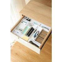 Garden Sanctuary Drawer Organizer with 7 Compartments in White