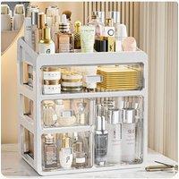 Living and Home Makeup Cosmetic Box Case in White