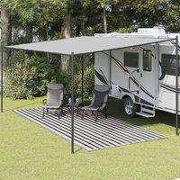 Berkfield Home Tent Carpet 250x550 cm Anthracite & White