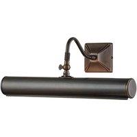 Netlighting Picture Light 2 Light Large Dark Bronze in Brown