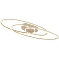 Netlighting Spira Semi Flush Ceiling Light Matt White LED 3000K