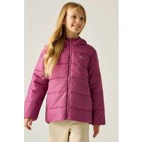 Regatta Halkner Insulated Quilted Jacket in Dark Pink | Size: 3-4 Years