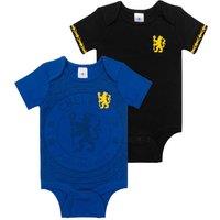 Chelsea FC Baby 2 Pack Bodysuits | Size: 3-6 m