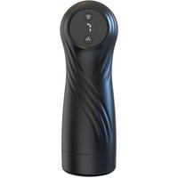 Loving Joy Men's Sucking & Vibrating Male Masturbator in Black
