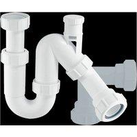McAlpine TP10V 75mm Water Seal Tubular Swivel Anti-Syphon (Silentrap) All On in White
