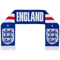 England FA Three Lions Jaquard Scarf in Blue