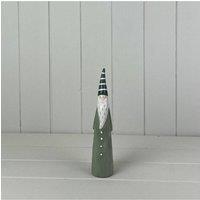 KDMD Light Whimsical Ceramic Gonk Decoration - 22mm in Light Green