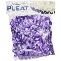 KDMD Premium Purple Pleat Ribbon 50mm x 30m