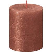 KDMD Amber Bolsius Rustic Shimmer Metallic Candle 80 x 68mm