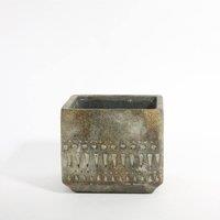 KDMD Totem Cube Planter 12.5cm 3 Pack in Grey