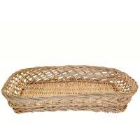 KDMD Large Rectangle Fruit Basket 35cm in Natural