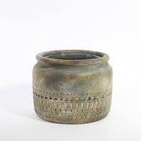 KDMD Totem Jar Planter 16cm Grey