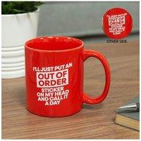 KDMD Ministry of Humour Mug - Out of Order **Multicolor 4** 2 Pack