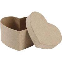 KDMD Heart Shaped Box 5 Pack Box design for everyday use in Brown