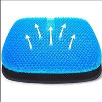NESTLUNE Cooling Honeycomb Breathable Gel Seat Cushion in Blue | Size: 120 cm x 135 cm