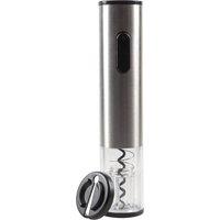 NESTLUNE Bestfor Battery Operated Electric Wine Opener in Silver | Size: 100 cm x 15 cm