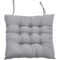 PAWNORA 6-Pack Plain Chair Seat Cushions GREY