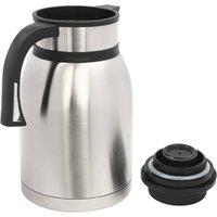 SPETLEK 2L Thermal Coffee Pot Teapot Portable Insulation Milk Jug in Silver