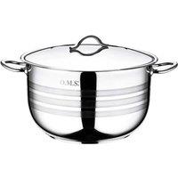 OMS 40CM STAINLESS STEEL SAUCEPAN 28l - 2005 in Silver