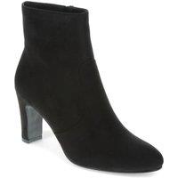 Pavers Women's Block Heeled Ankle Boots in Black | Size: 4