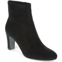 Pavers Women's Block Heeled Ankle Boots in Black | Size: 5