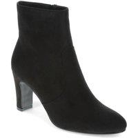 Pavers Women's Block Heeled Ankle Boots in Black | Size: 6