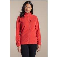 Craghoppers Women's Miska Plus Lightweight Insulating Fleece Jacket in Red | Size: 8