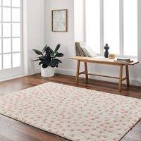 Livabliss Rodos Modern Soft Plush Pile Rug in Beige | Size: 200 cm x 275 cm