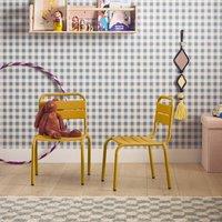 sweeek Pair of metal chairs for children in Yellow