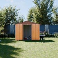 sweeek Garden shelter 2.71m with anchor kit in Brown