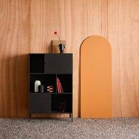 sweeek Industrial metal storage cabinet with 6 compartments in Black